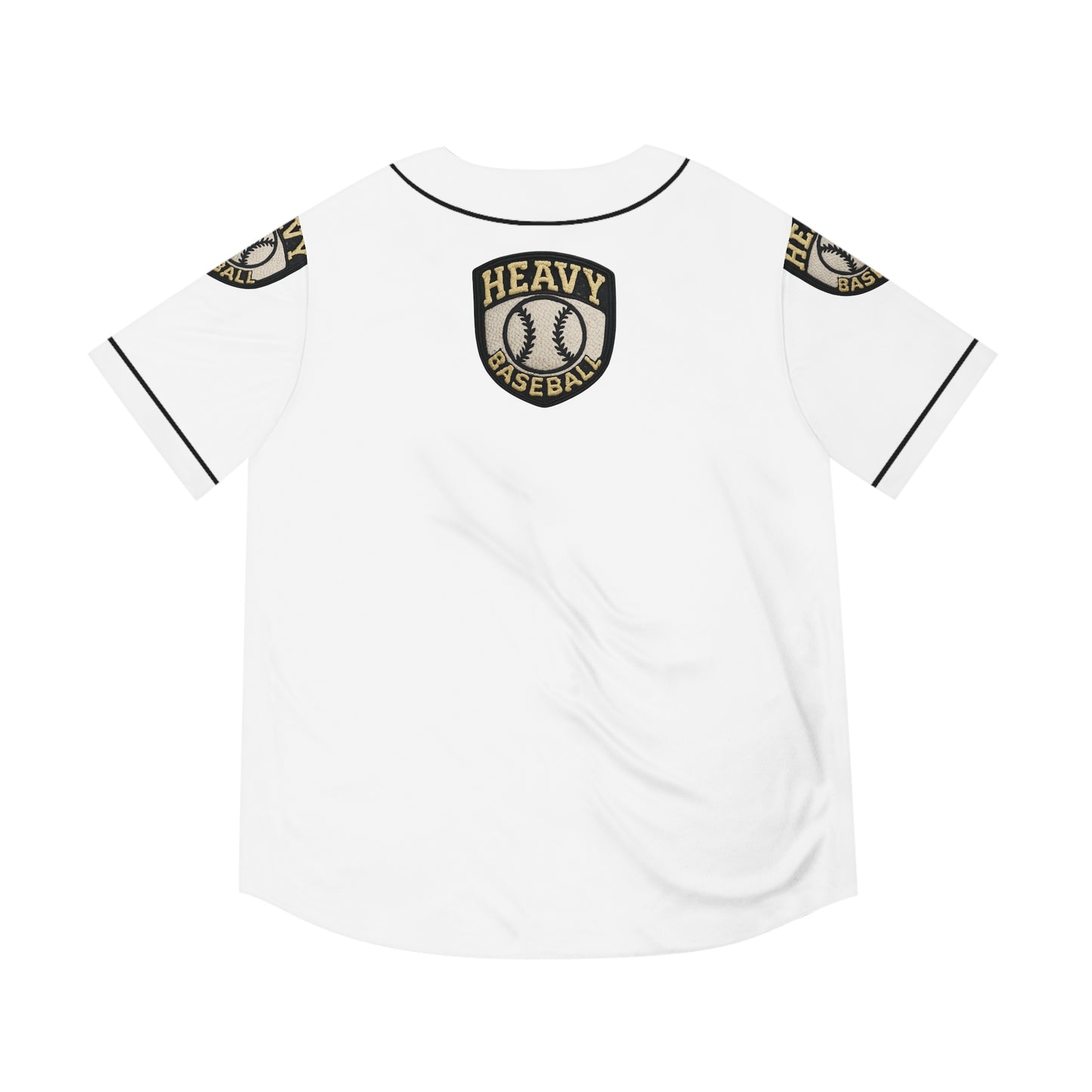 Heavy Baseball Jersey for Men, Perfect for Game Days, Sports Events, Casual Wear, or Fan Gifts, AOP Design, Comfortable Fit
