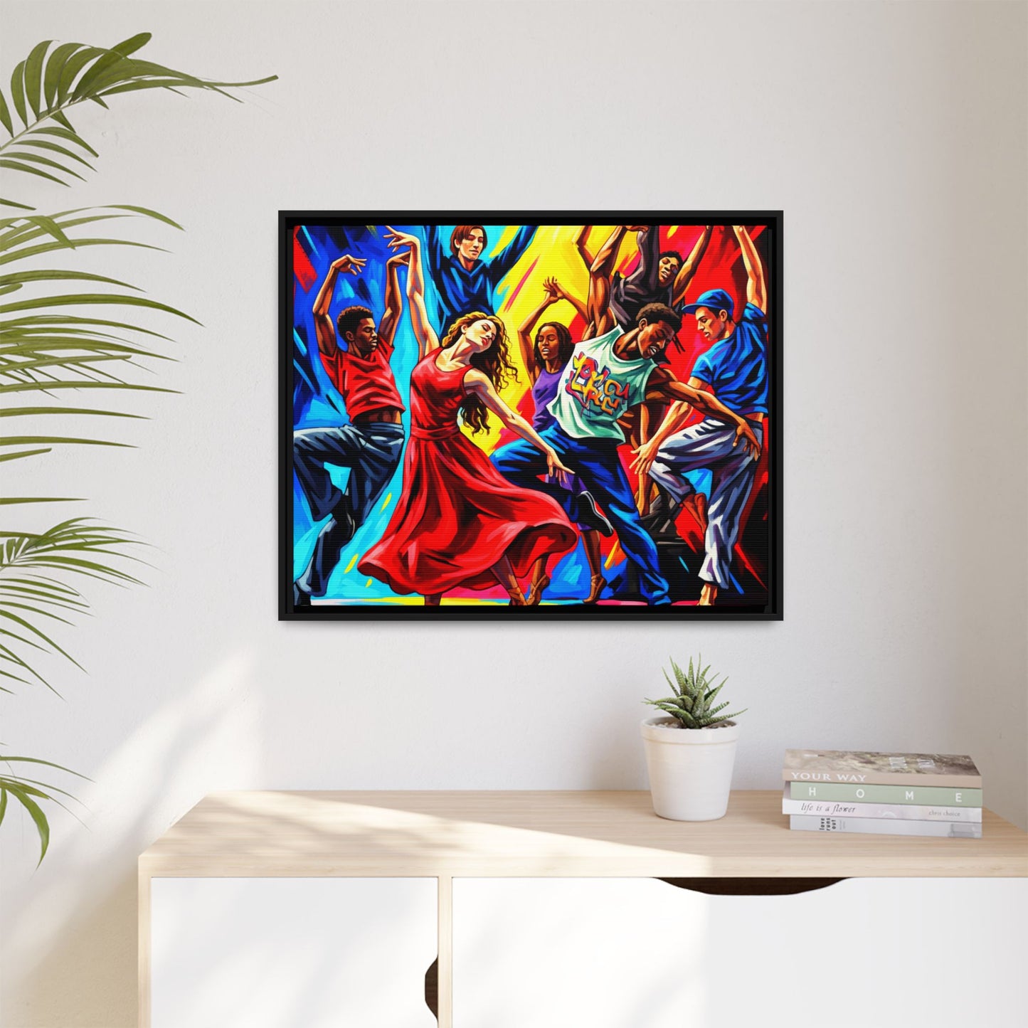Canvas Wall Art - Dancing Night