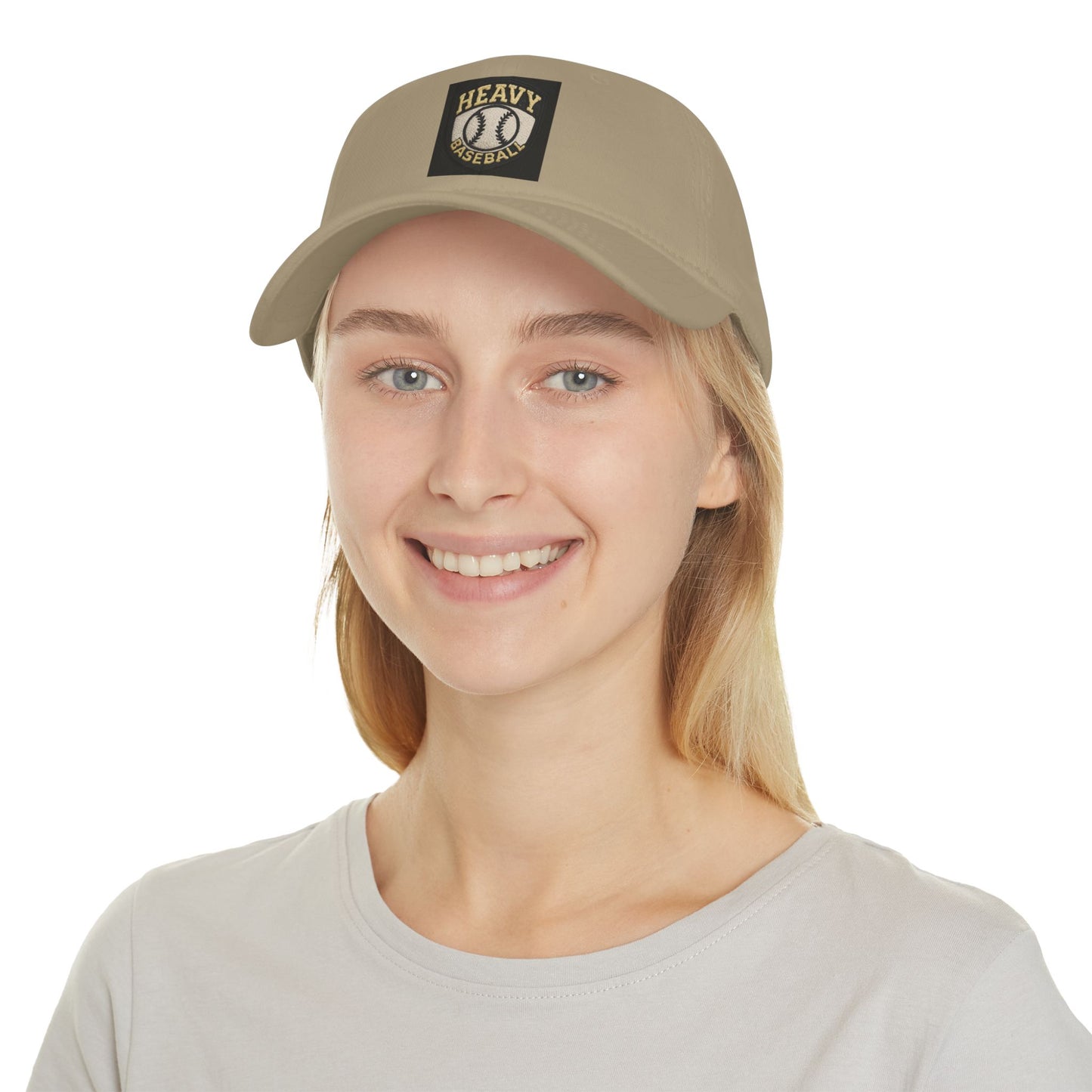 Heavy Baseball Low Profile Cap - Casual Sports Hat, Gift for Baseball Lovers, Everyday Wear, Fashionable Accessory