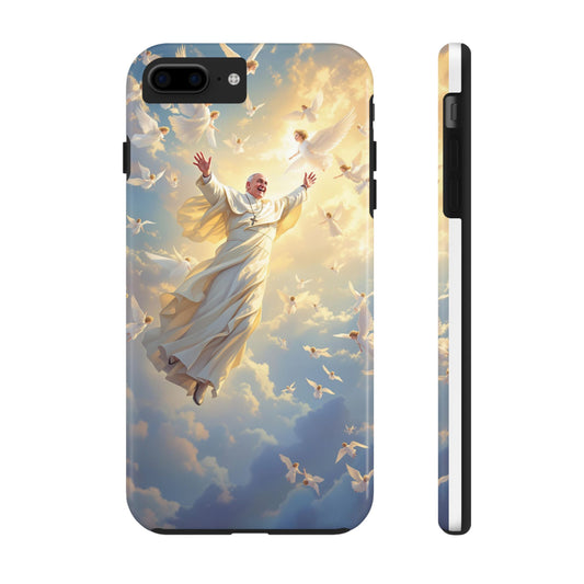 Heavenly Guardian Phone Case, Inspirational Protective Case, Motivational Gift, Spiritual Phone Accessory, Unique Christian Phone Cover