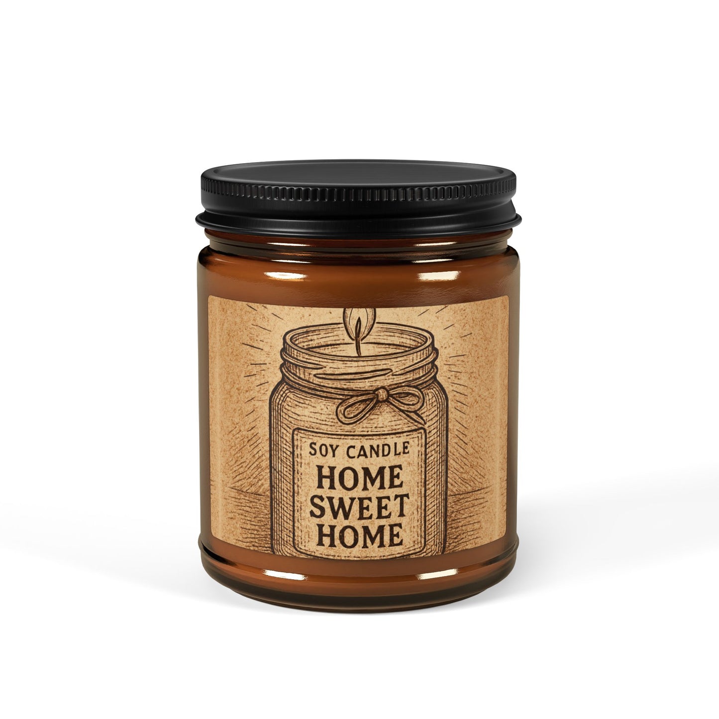 Cozy Scented Soy Candle | Home Sweet Home | Relaxing Aromatherapy | Gift for Everyone | Home Decor | Multiple Sizes | Ambiance
