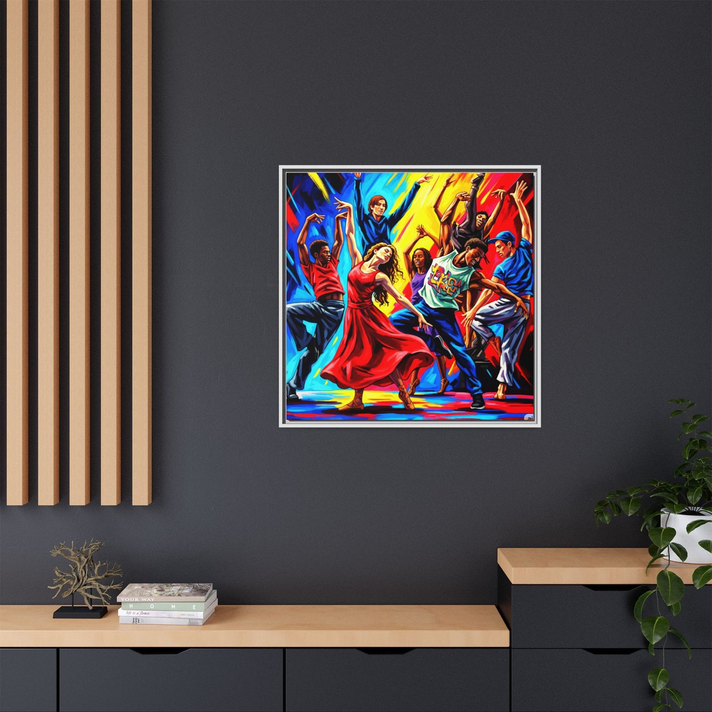 Canvas Wall Art - Dancing Night