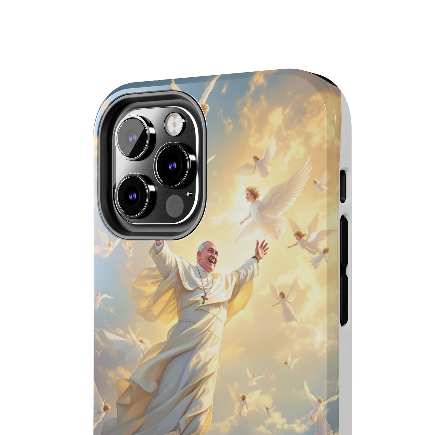 Heavenly Guardian Phone Case, Inspirational Protective Case, Motivational Gift, Spiritual Phone Accessory, Unique Christian Phone Cover