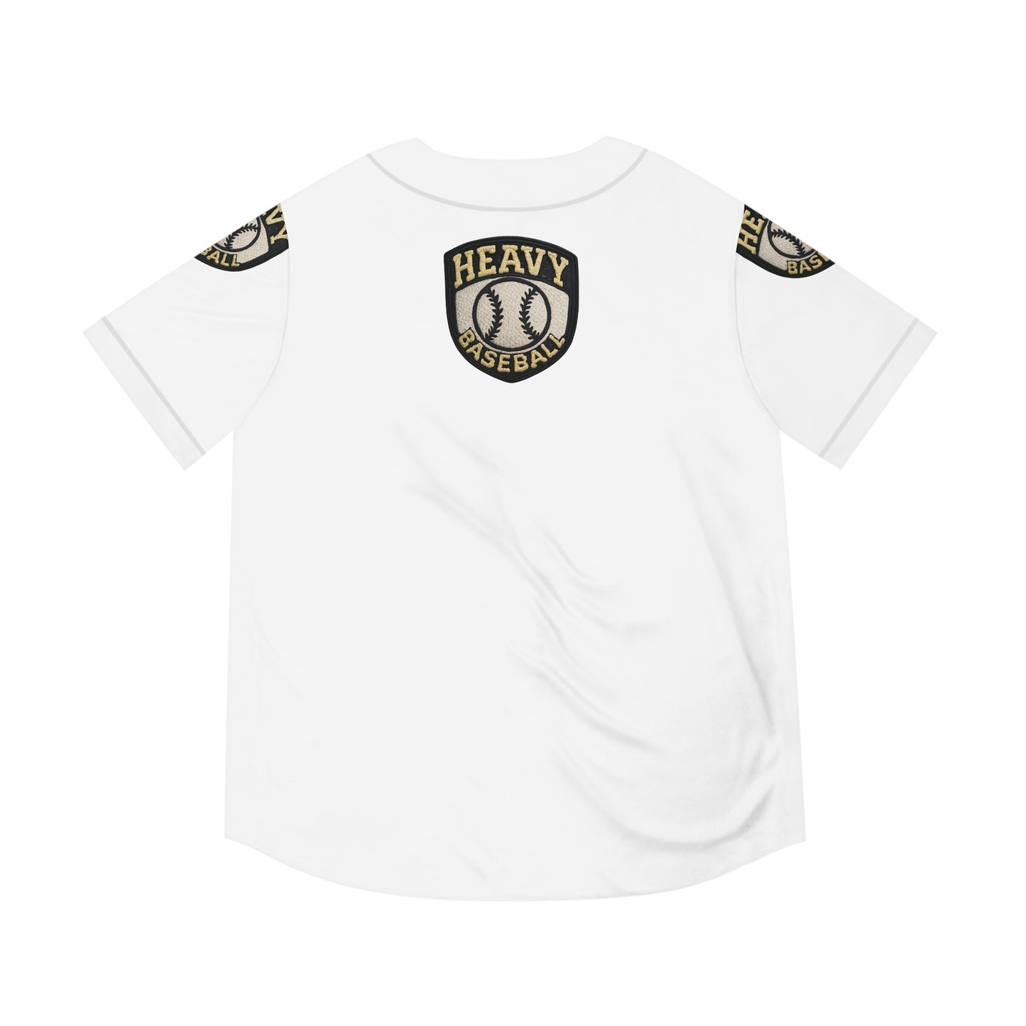 Heavy Baseball Jersey for Men, Perfect for Game Days, Sports Events, Casual Wear, or Fan Gifts, AOP Design, Comfortable Fit