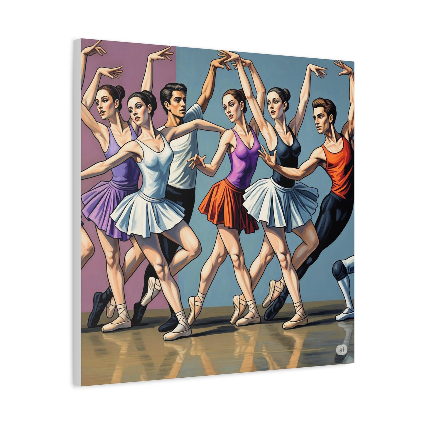 Ballet Art Canvas