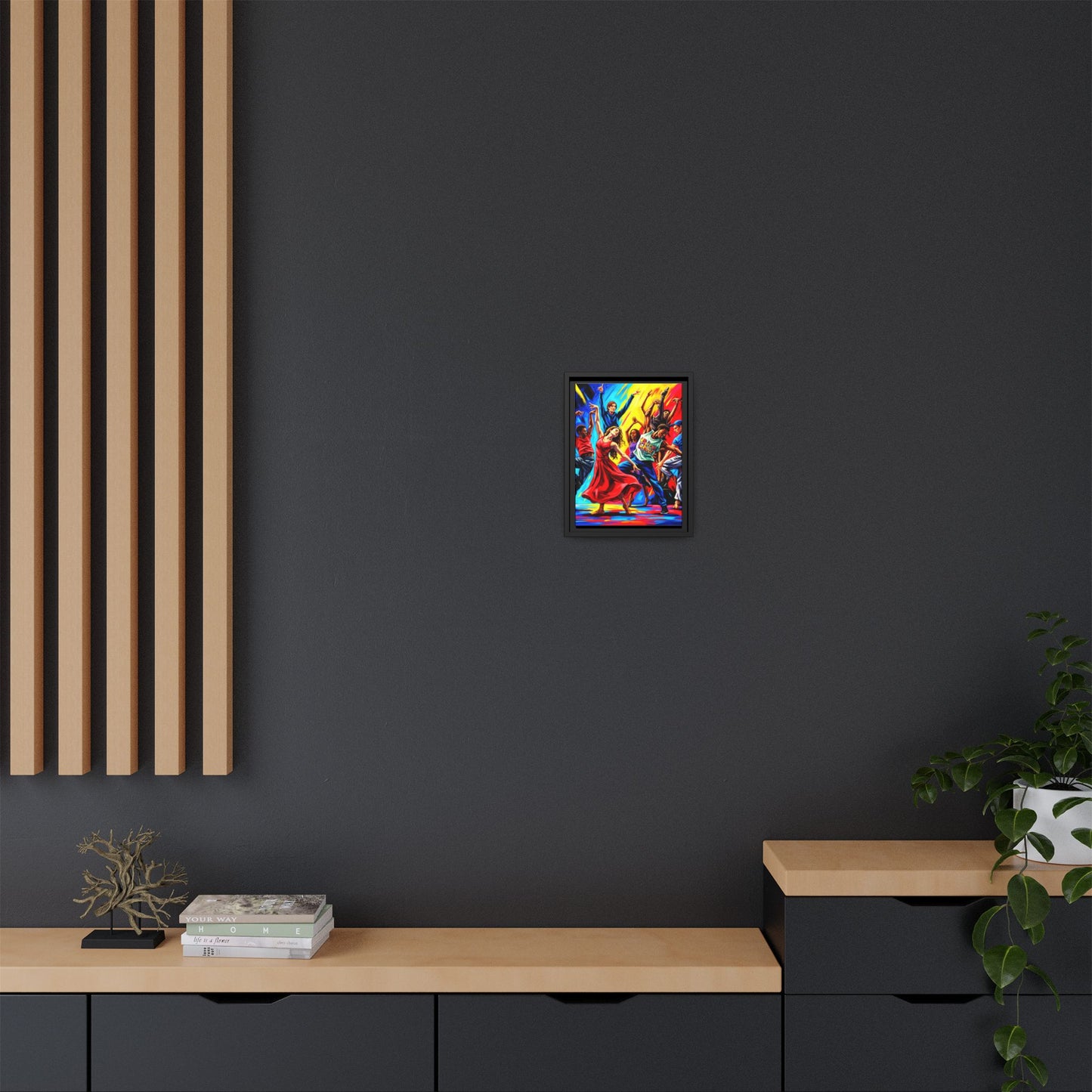 Canvas Wall Art - Dancing Night