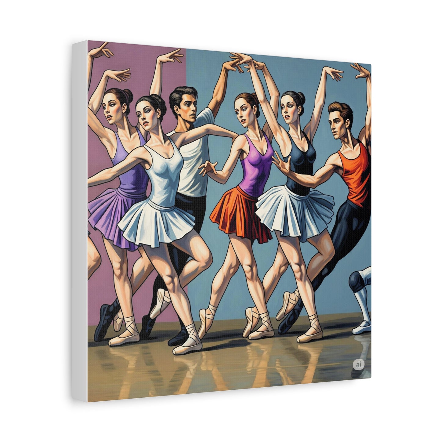 Ballet Art Canvas
