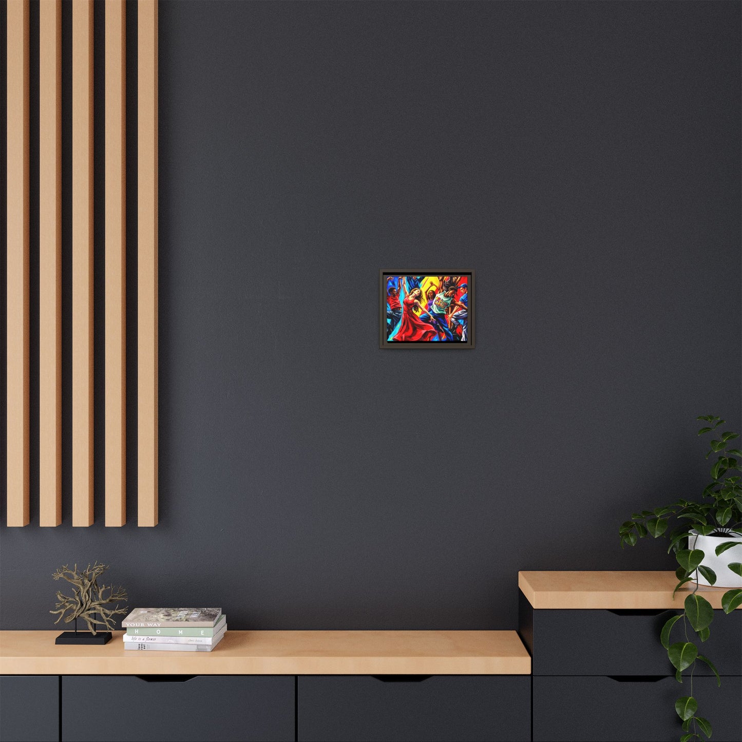 Canvas Wall Art - Dancing Night