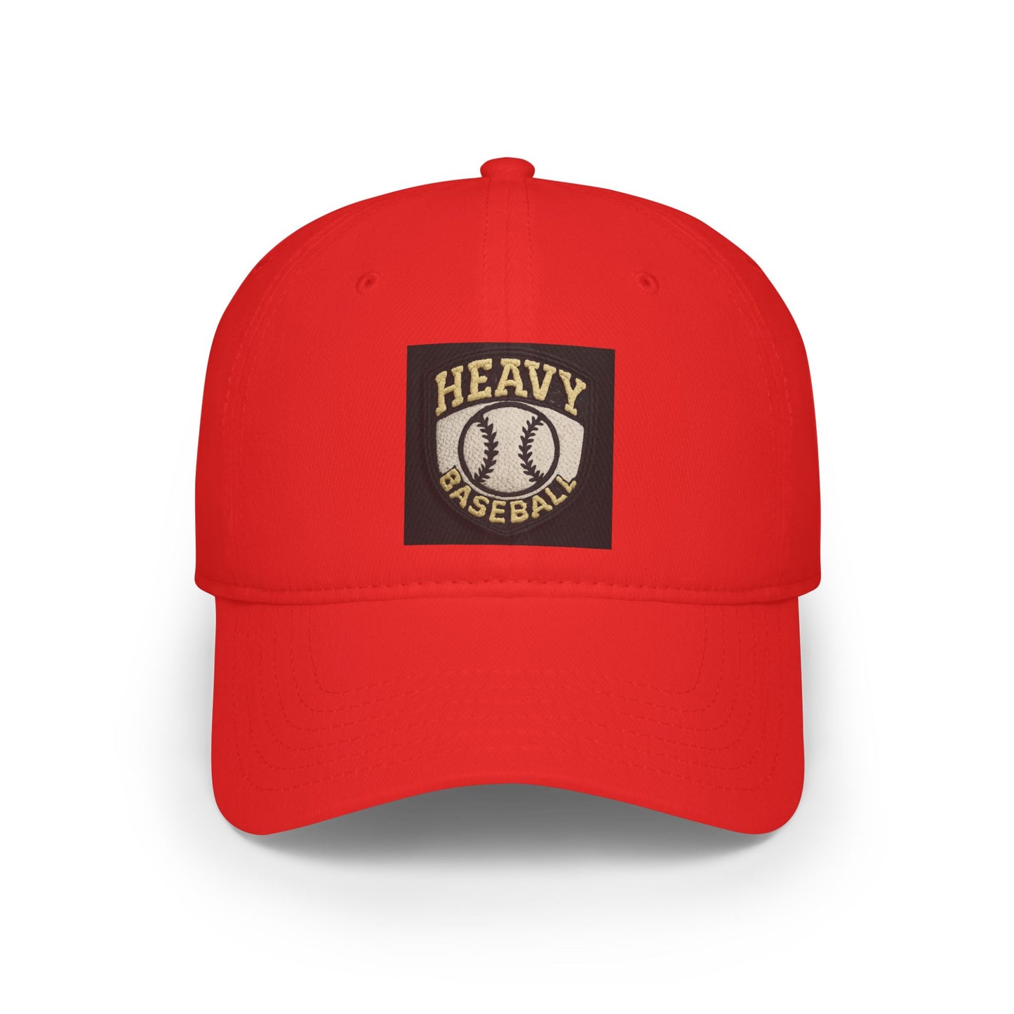 Heavy Baseball Low Profile Cap - Casual Sports Hat, Gift for Baseball Lovers, Everyday Wear, Fashionable Accessory