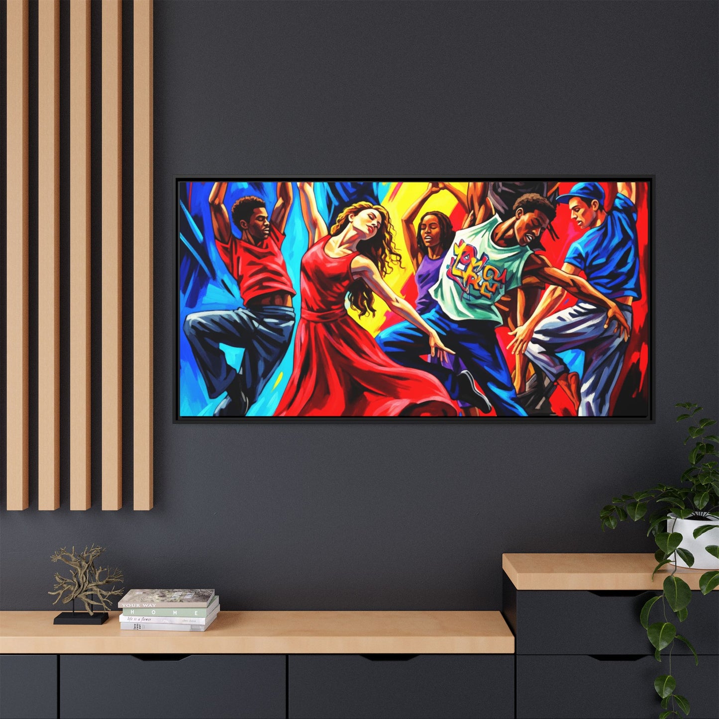 Canvas Wall Art - Dancing Night