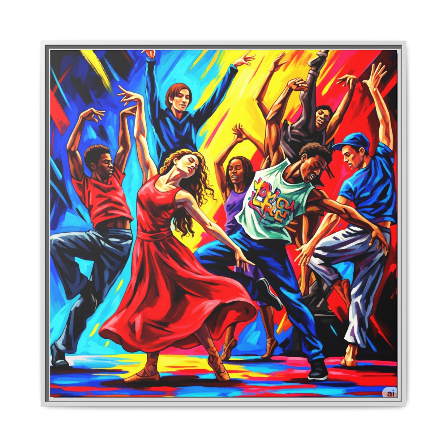 Canvas Wall Art - Dancing Night