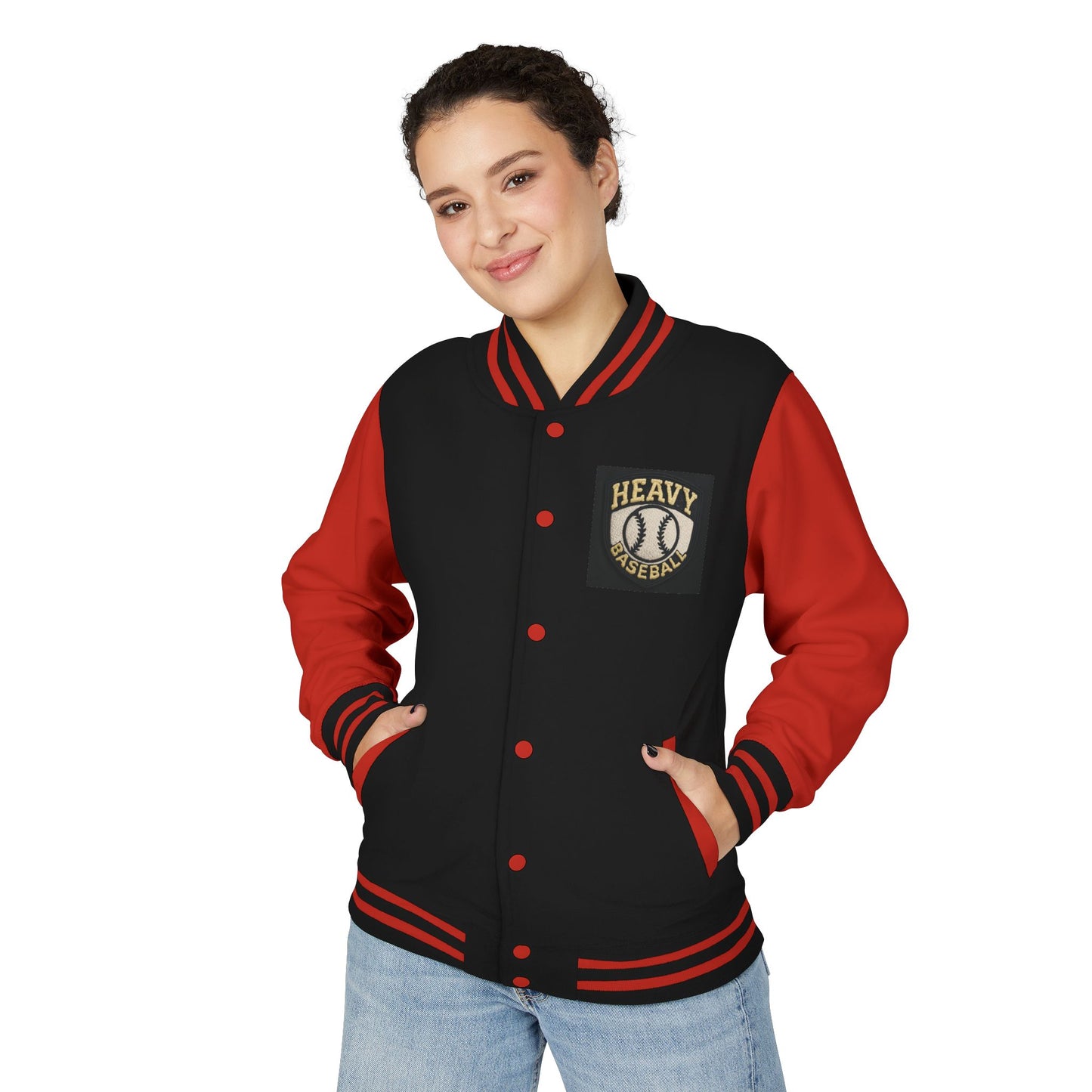 Unisex Heavyweight Letterman Jacket - Vintage Athletic Style, Perfect for Game Day, College Life, Casual Outfits, Gift for Him/Her