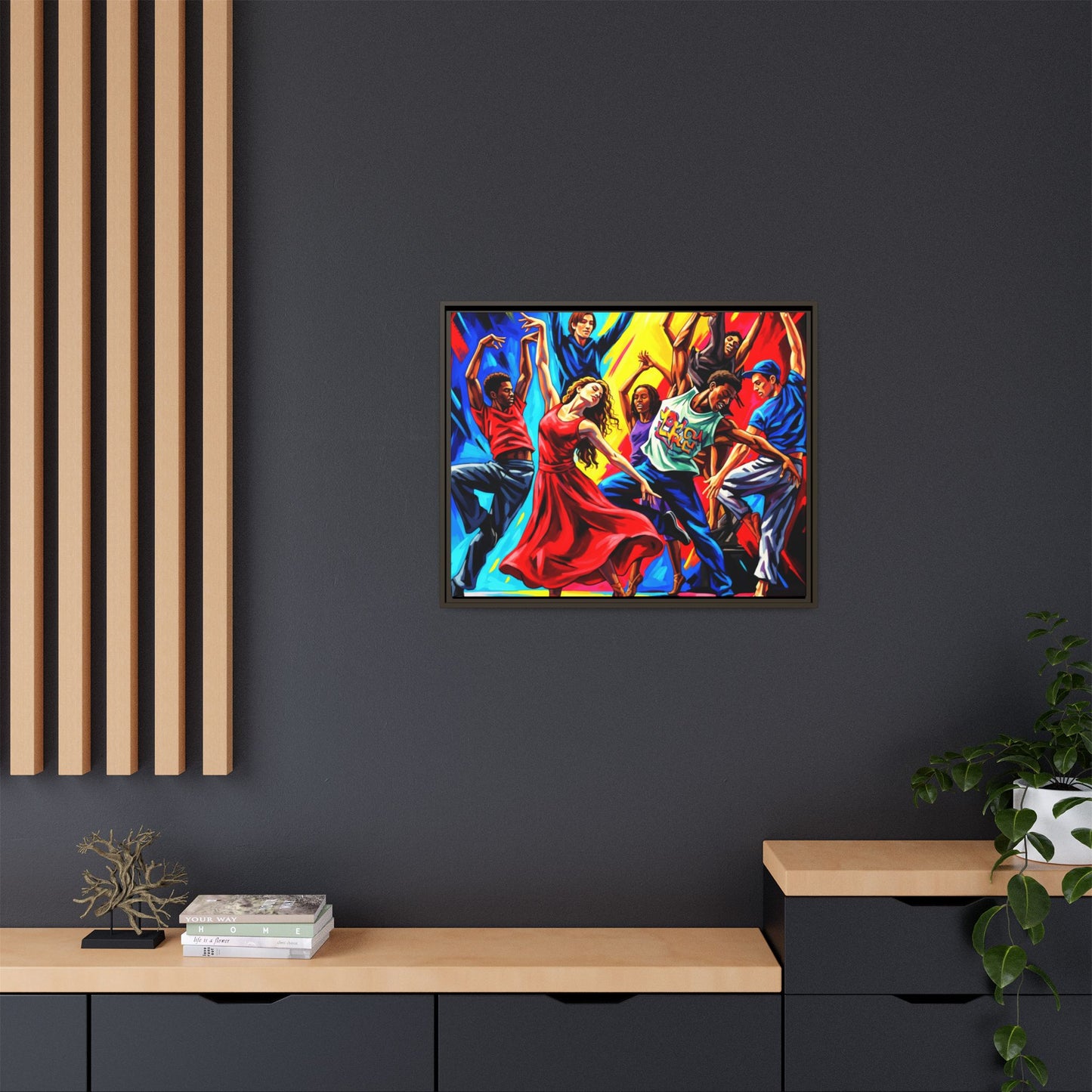 Canvas Wall Art - Dancing Night