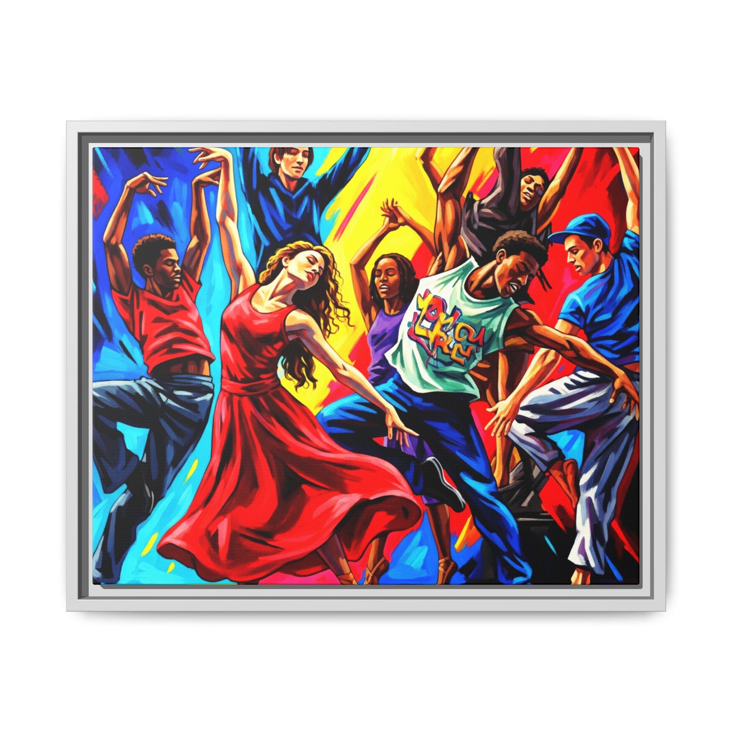 Canvas Wall Art - Dancing Night