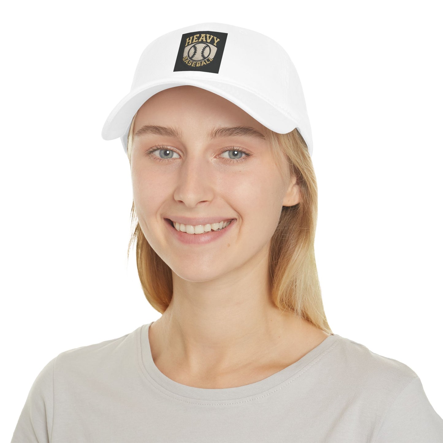 Heavy Baseball Low Profile Cap - Casual Sports Hat, Gift for Baseball Lovers, Everyday Wear, Fashionable Accessory