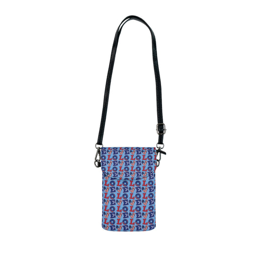 Stylish Cell Phone Wallet for On-the-Go, Perfect for Festivals, Travel, Everyday Use, Gifts for Her, Love Design Accessory