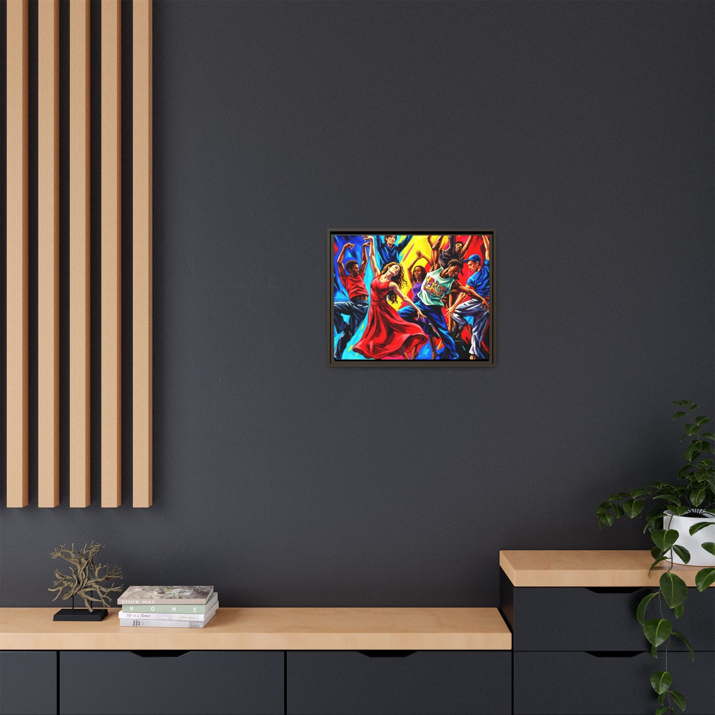 Canvas Wall Art - Dancing Night