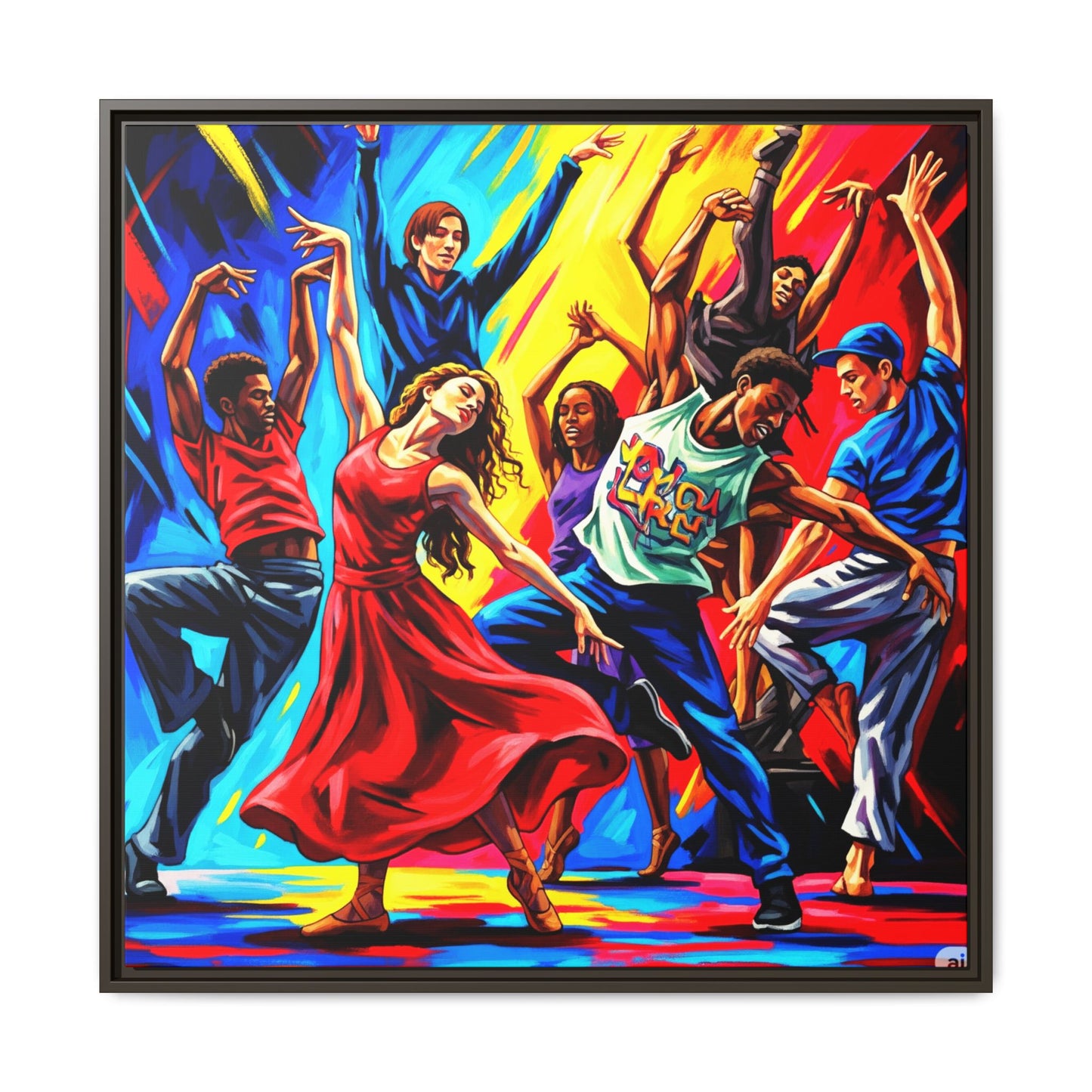 Canvas Wall Art - Dancing Night