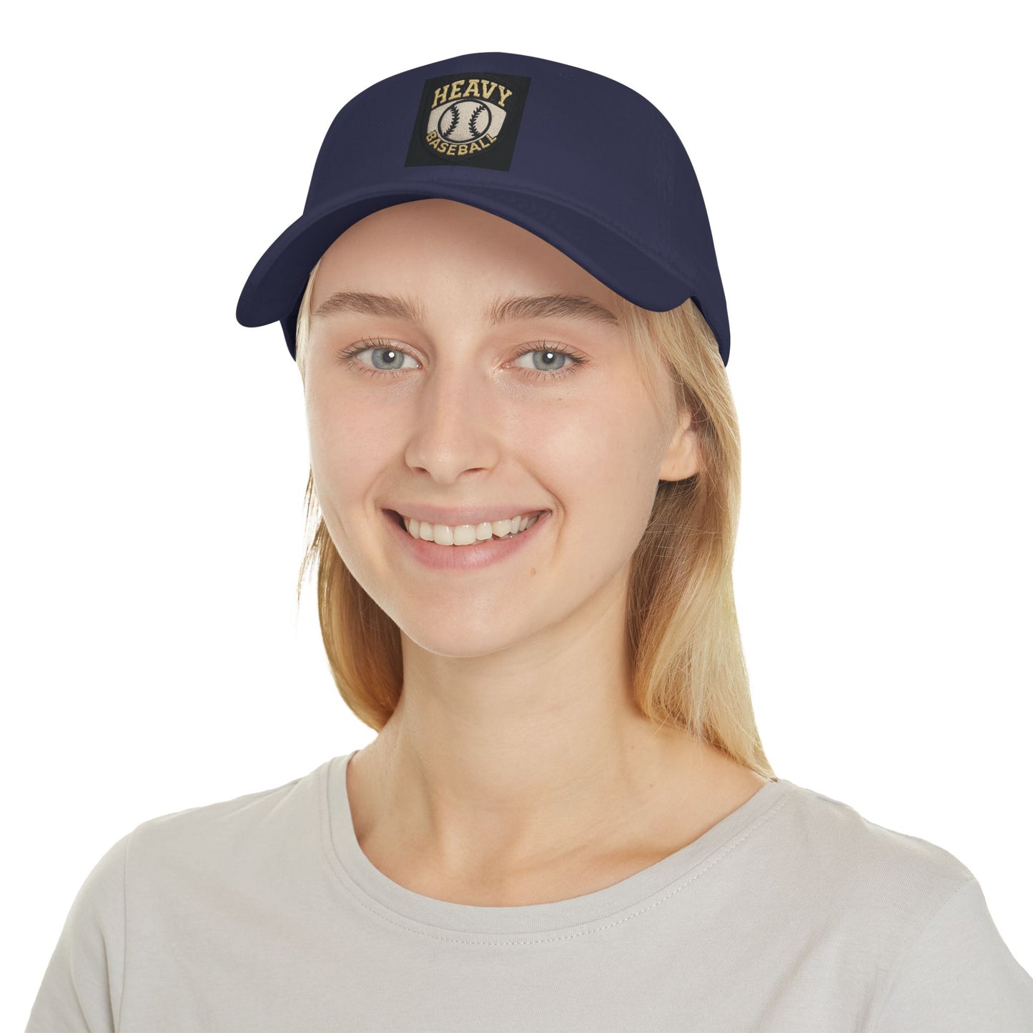 Heavy Baseball Low Profile Cap - Casual Sports Hat, Gift for Baseball Lovers, Everyday Wear, Fashionable Accessory