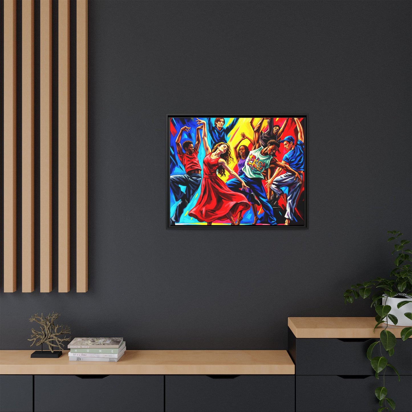 Canvas Wall Art - Dancing Night