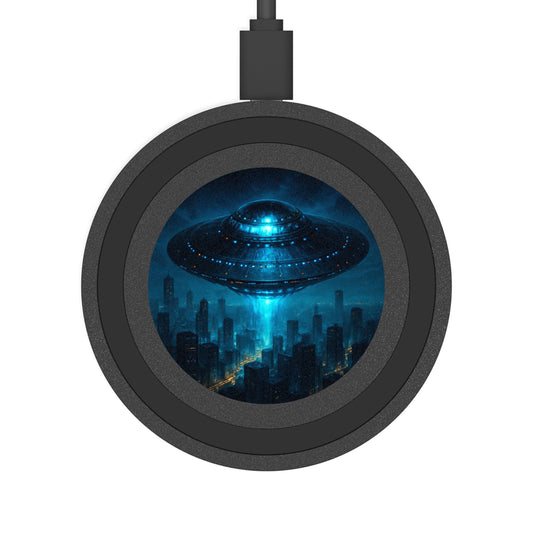 Wireless Charging Pad - Futuristic UFO, Sci-Fi Phone Charge