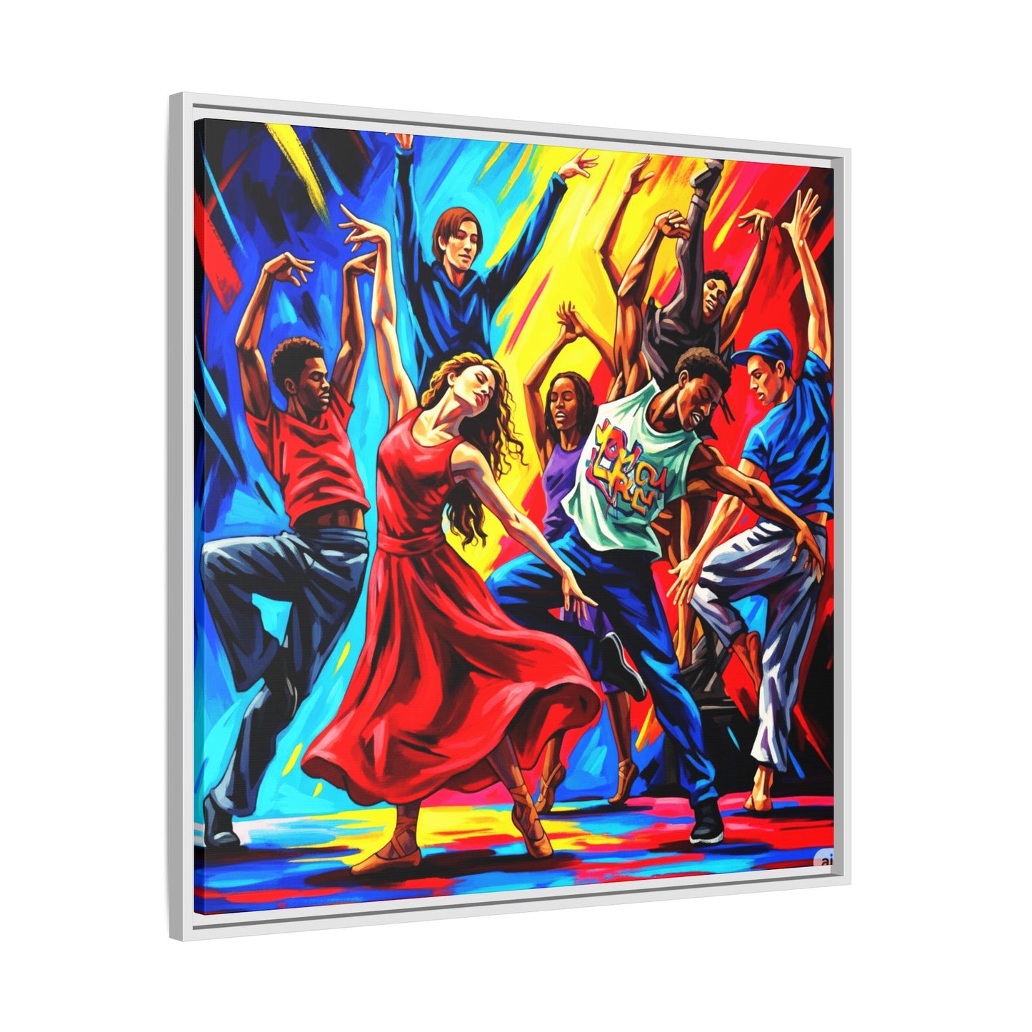 Canvas Wall Art - Dancing Night